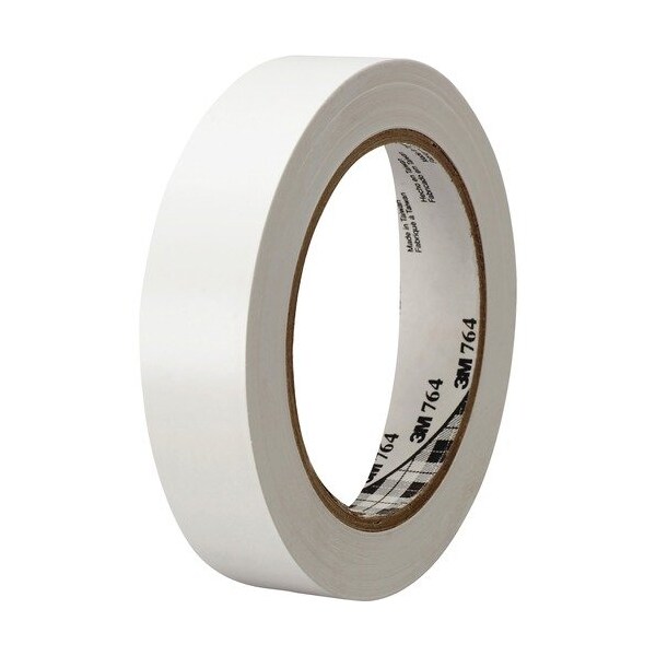 3M Commercial Tape, Vinyl, G-Purpose, White MMM764136WHT - main